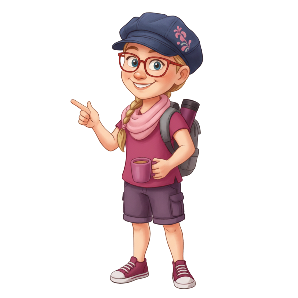 Míša ukazuje směr